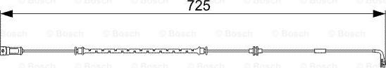 BOSCH 1 987 473 017 - Indikators, Bremžu uzliku nodilums autodraugiem.lv
