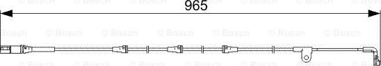 BOSCH 1 987 473 027 - Indikators, Bremžu uzliku nodilums autodraugiem.lv