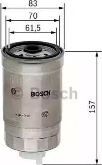 BOSCH 1 457 434 320 - Degvielas filtrs autodraugiem.lv