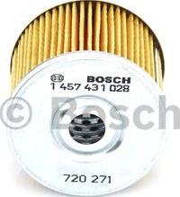 BOSCH 1 457 431 028 - Degvielas filtrs autodraugiem.lv