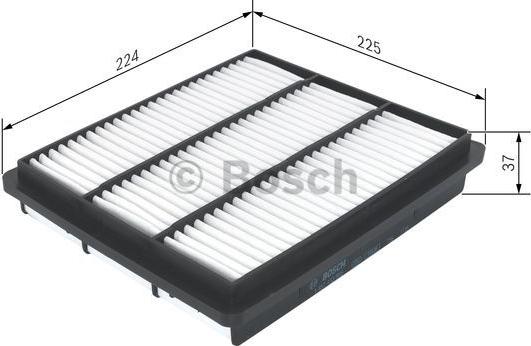 BOSCH 1 457 433 965 - Gaisa filtrs autodraugiem.lv