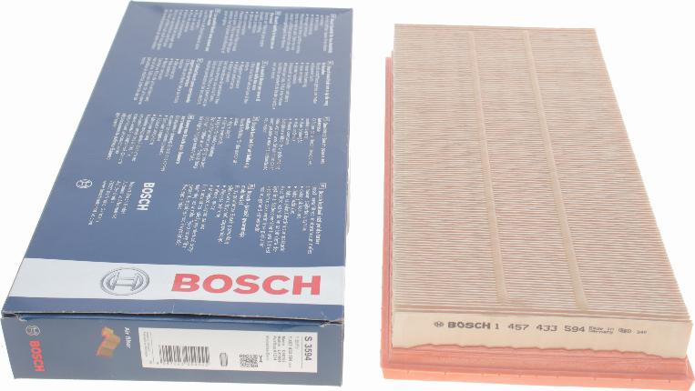 BOSCH 1 457 433 594 - Gaisa filtrs autodraugiem.lv