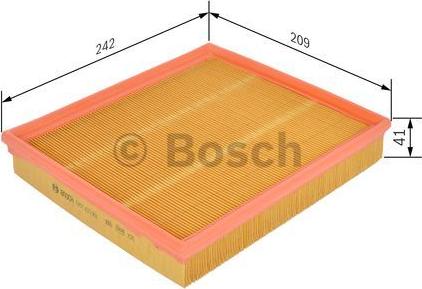 BOSCH 1 457 433 003 - Gaisa filtrs autodraugiem.lv