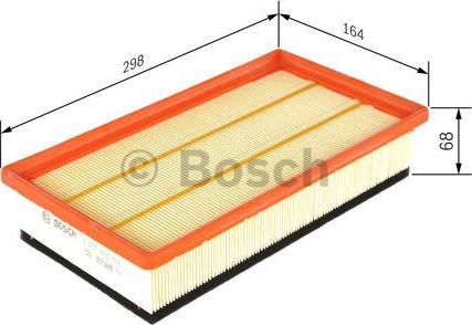 BOSCH 1 457 433 086 - Gaisa filtrs autodraugiem.lv