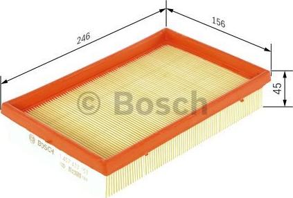 BOSCH 1 457 433 153 - Gaisa filtrs autodraugiem.lv