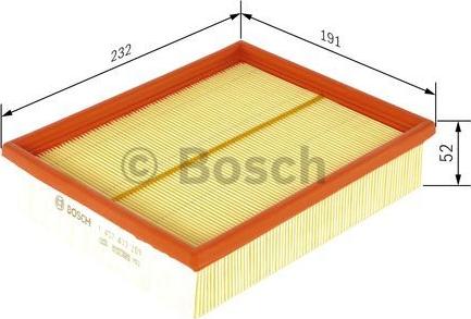 BOSCH 1 457 433 289 - Gaisa filtrs autodraugiem.lv