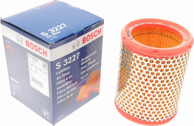 BOSCH 1 457 433 227 - Gaisa filtrs autodraugiem.lv