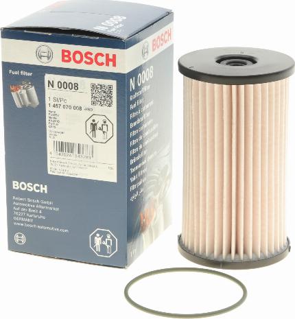 BOSCH 1 457 070 008 - Degvielas filtrs autodraugiem.lv