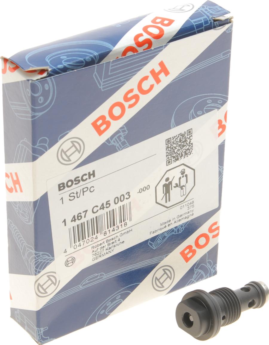 BOSCH 1 467 C45 003 - Vārsts, Iesmidzināšanas sistēma autodraugiem.lv