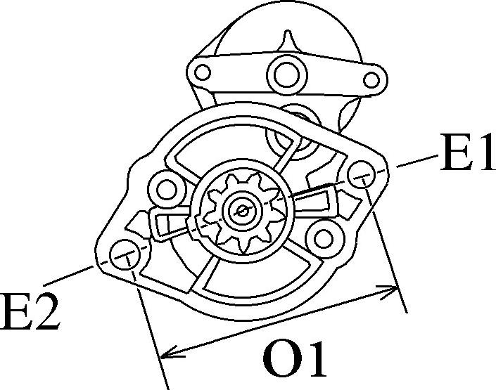 BOSCH F 032 113 203 - Starteris autodraugiem.lv