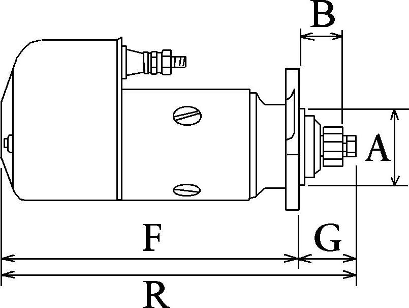 BOSCH F 032 110 206 - Starteris autodraugiem.lv