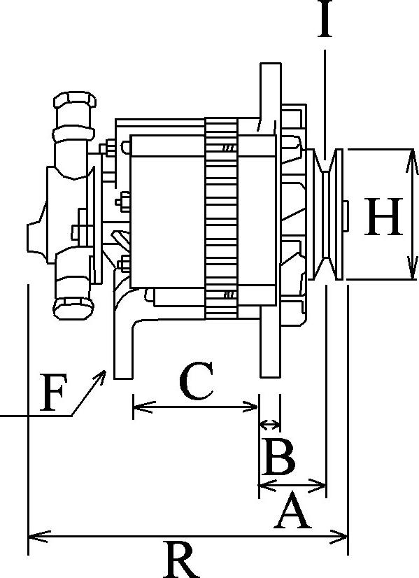 BOSCH F 032 111 493 - Ģenerators autodraugiem.lv