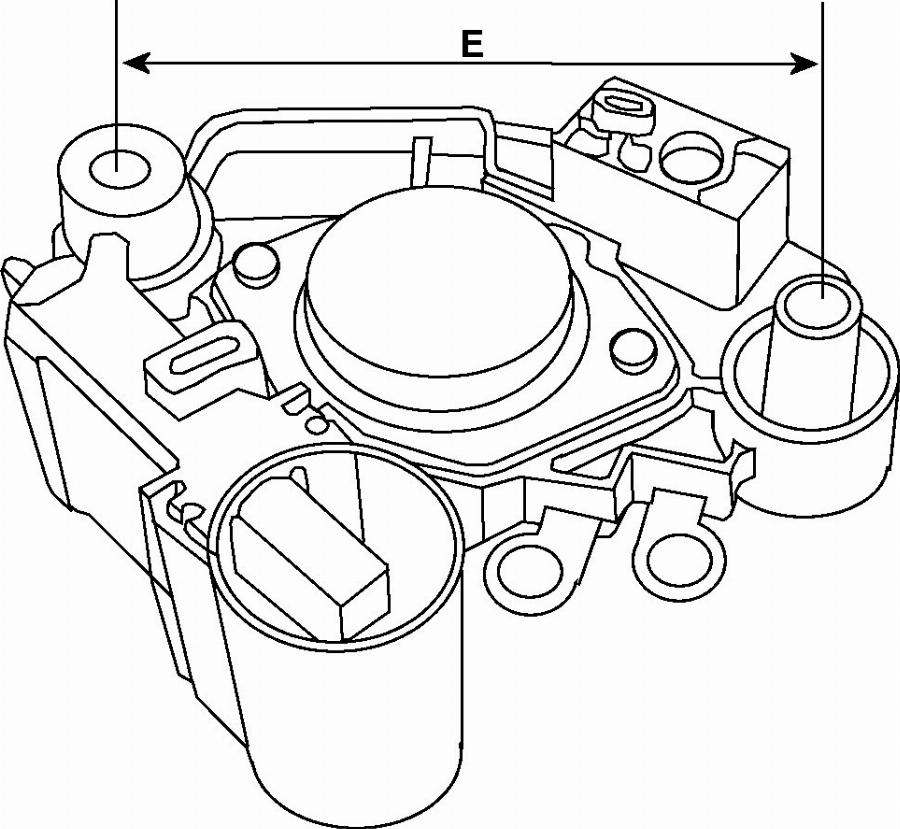 BOSCH F 032 131 524 - Ģeneratora sprieguma regulators autodraugiem.lv