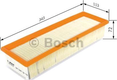 BOSCH F 026 400 459 - Gaisa filtrs autodraugiem.lv