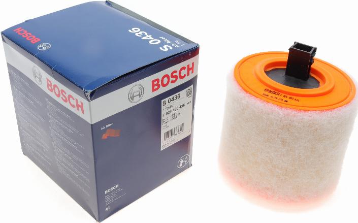 BOSCH F 026 400 436 - Gaisa filtrs autodraugiem.lv