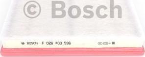 BOSCH F026400596 - Gaisa filtrs autodraugiem.lv