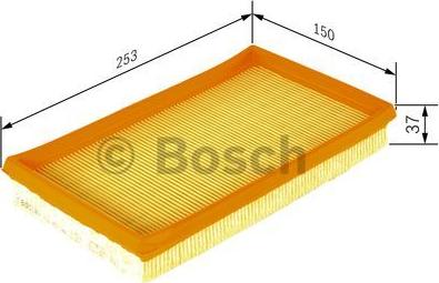 BOSCH F 026 400 045 - Gaisa filtrs autodraugiem.lv