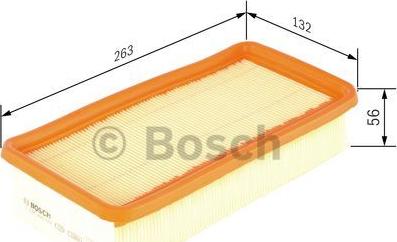 BOSCH F 026 400 048 - Gaisa filtrs autodraugiem.lv