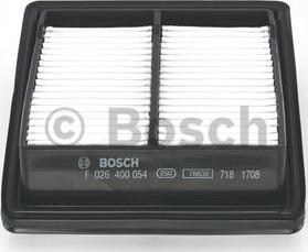 BOSCH F 026 400 054 - Gaisa filtrs autodraugiem.lv