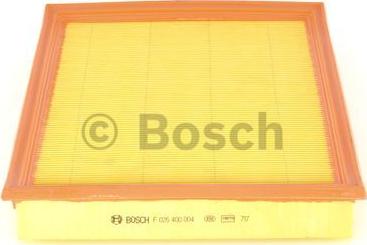 BOSCH F 026 400 004 - Gaisa filtrs autodraugiem.lv