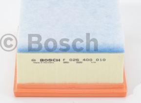 BOSCH F 026 400 010 - Gaisa filtrs autodraugiem.lv