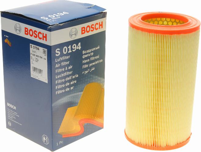 BOSCH F 026 400 194 - Gaisa filtrs autodraugiem.lv