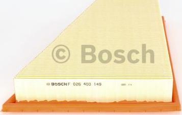 BOSCH F 026 400 149 - Gaisa filtrs autodraugiem.lv