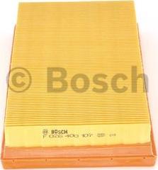 BOSCH F 026 400 107 - Gaisa filtrs autodraugiem.lv