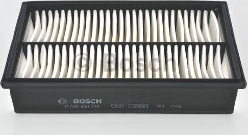 BOSCH F 026 400 129 - Gaisa filtrs autodraugiem.lv