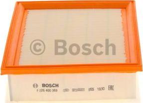 BOSCH F 026 400 369 - Gaisa filtrs autodraugiem.lv