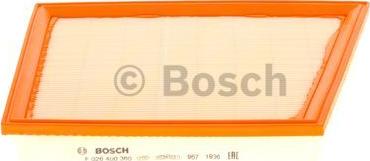 BOSCH F 026 400 360 - Gaisa filtrs autodraugiem.lv
