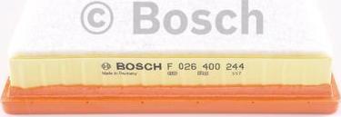 BOSCH F 026 400 244 - Gaisa filtrs autodraugiem.lv