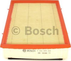 BOSCH F 026 400 264 - Gaisa filtrs autodraugiem.lv