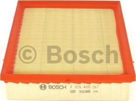 BOSCH F 026 400 267 - Gaisa filtrs autodraugiem.lv