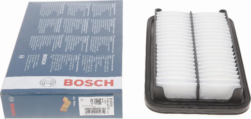 BOSCH F 026 400 231 - Gaisa filtrs autodraugiem.lv