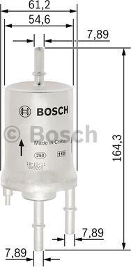 BOSCH F 026 403 008 - Degvielas filtrs autodraugiem.lv
