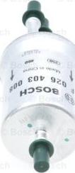 BOSCH F 026 403 008 - Degvielas filtrs autodraugiem.lv