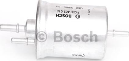 BOSCH F 026 403 012 - Degvielas filtrs autodraugiem.lv