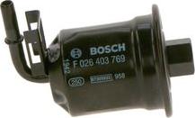 BOSCH F 026 403 769 - Degvielas filtrs autodraugiem.lv