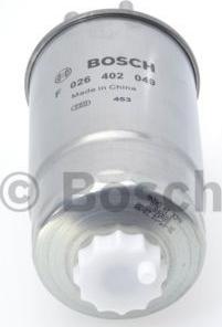 BOSCH F 026 402 049 - Degvielas filtrs autodraugiem.lv