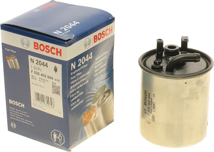 BOSCH F 026 402 044 - Degvielas filtrs autodraugiem.lv