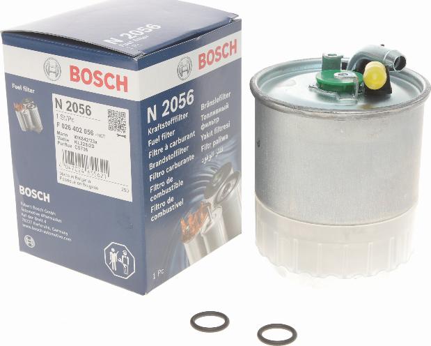 BOSCH F 026 402 056 - Degvielas filtrs autodraugiem.lv