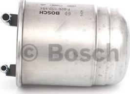 BOSCH F 026 402 104 - Degvielas filtrs autodraugiem.lv