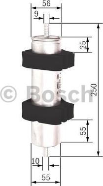 BOSCH F 026 402 111 - Degvielas filtrs autodraugiem.lv