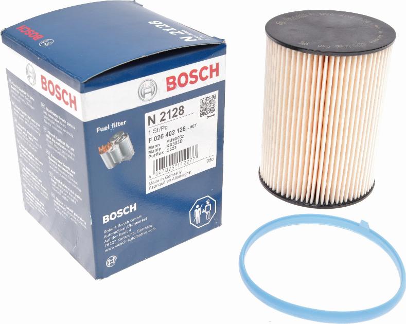 BOSCH F 026 402 128 - Degvielas filtrs autodraugiem.lv