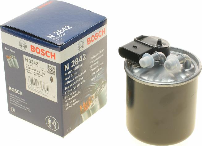 BOSCH F 026 402 842 - Degvielas filtrs autodraugiem.lv