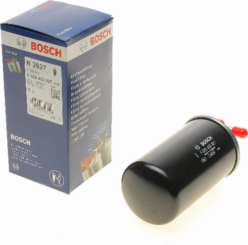 BOSCH F 026 402 827 - Degvielas filtrs autodraugiem.lv