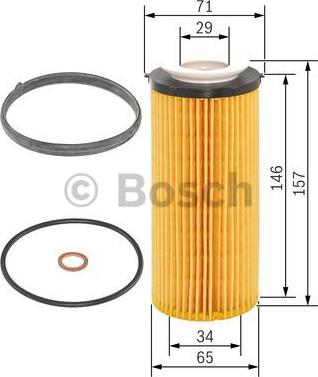 BOSCH F 026 407 094 - Eļļas filtrs autodraugiem.lv