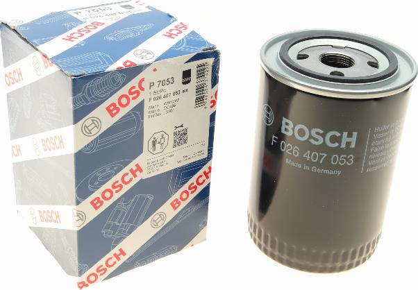 BOSCH F 026 407 053 - Eļļas filtrs autodraugiem.lv