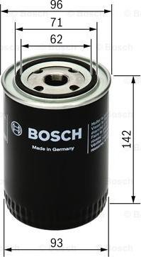 BOSCH F 026 407 053 - Eļļas filtrs autodraugiem.lv